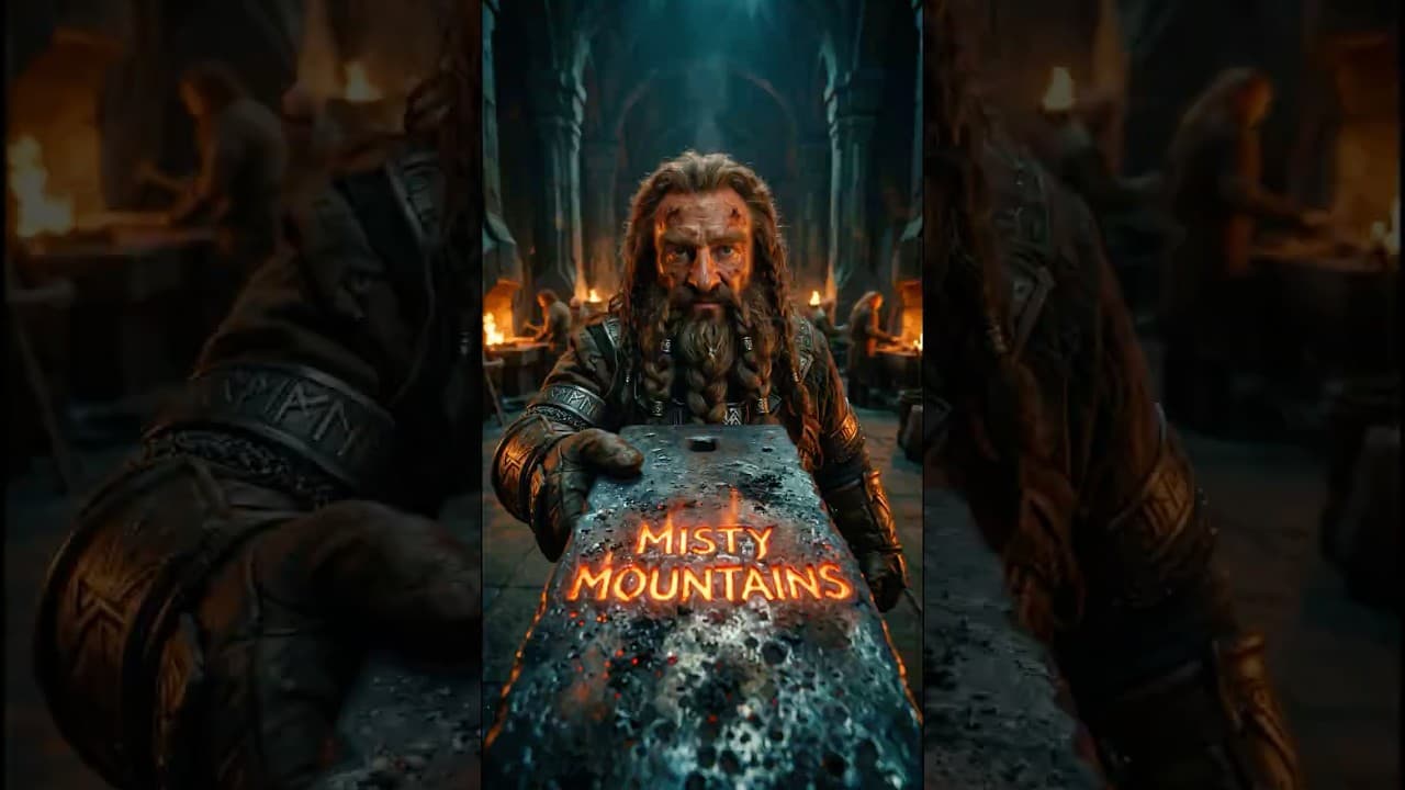 Thorin's Dwarven Song | Middle-earth | #fantasy  #lordoftherings