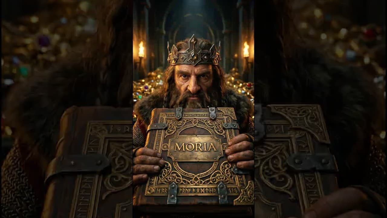 This Is Why the Balrog Feared Durin's Folk #lordoftherings #fantasy